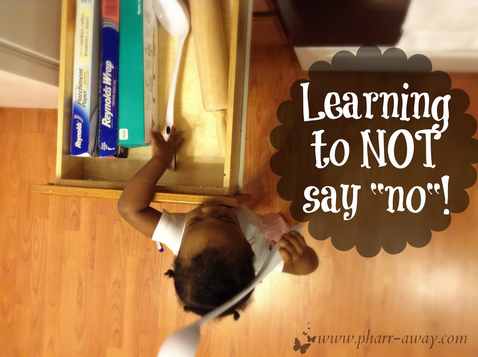 Learning to NOT say "No"!