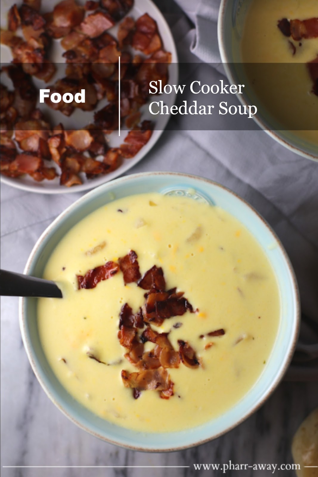 Slow Cooker Cheddar Soup